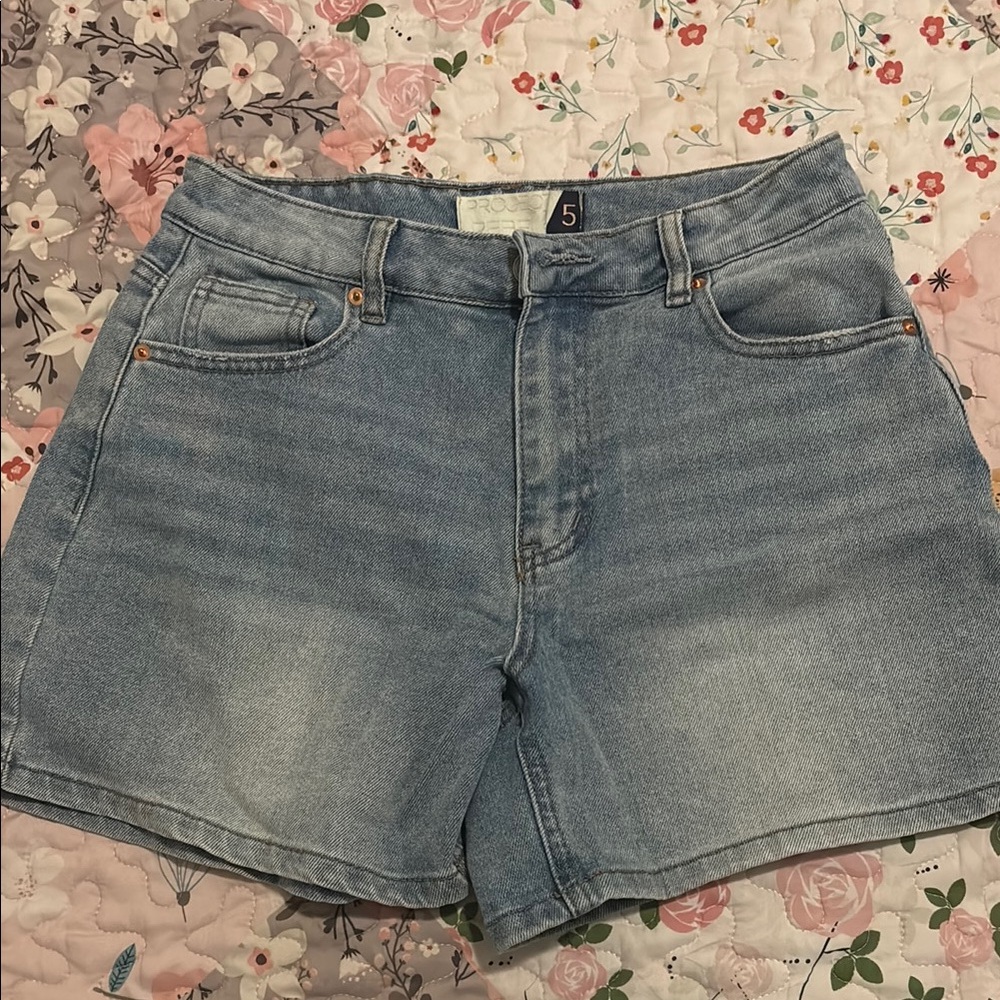 Classic Blue Denim Women's Shorts